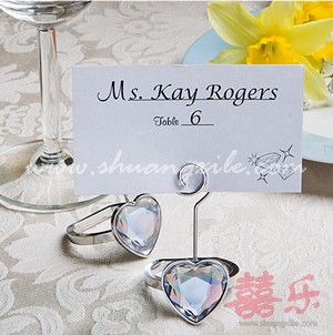Love Ring Placecard Holder